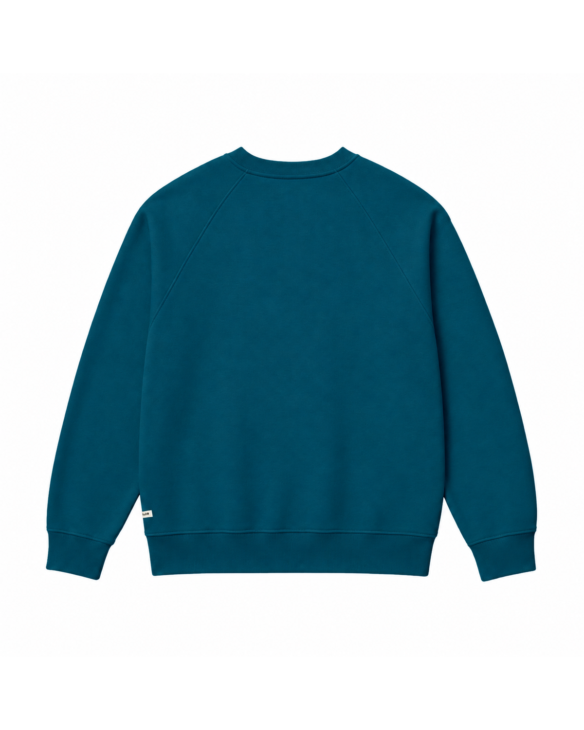Oversize Picto Sweatshirt Seafoam Green KULTE, back packshot