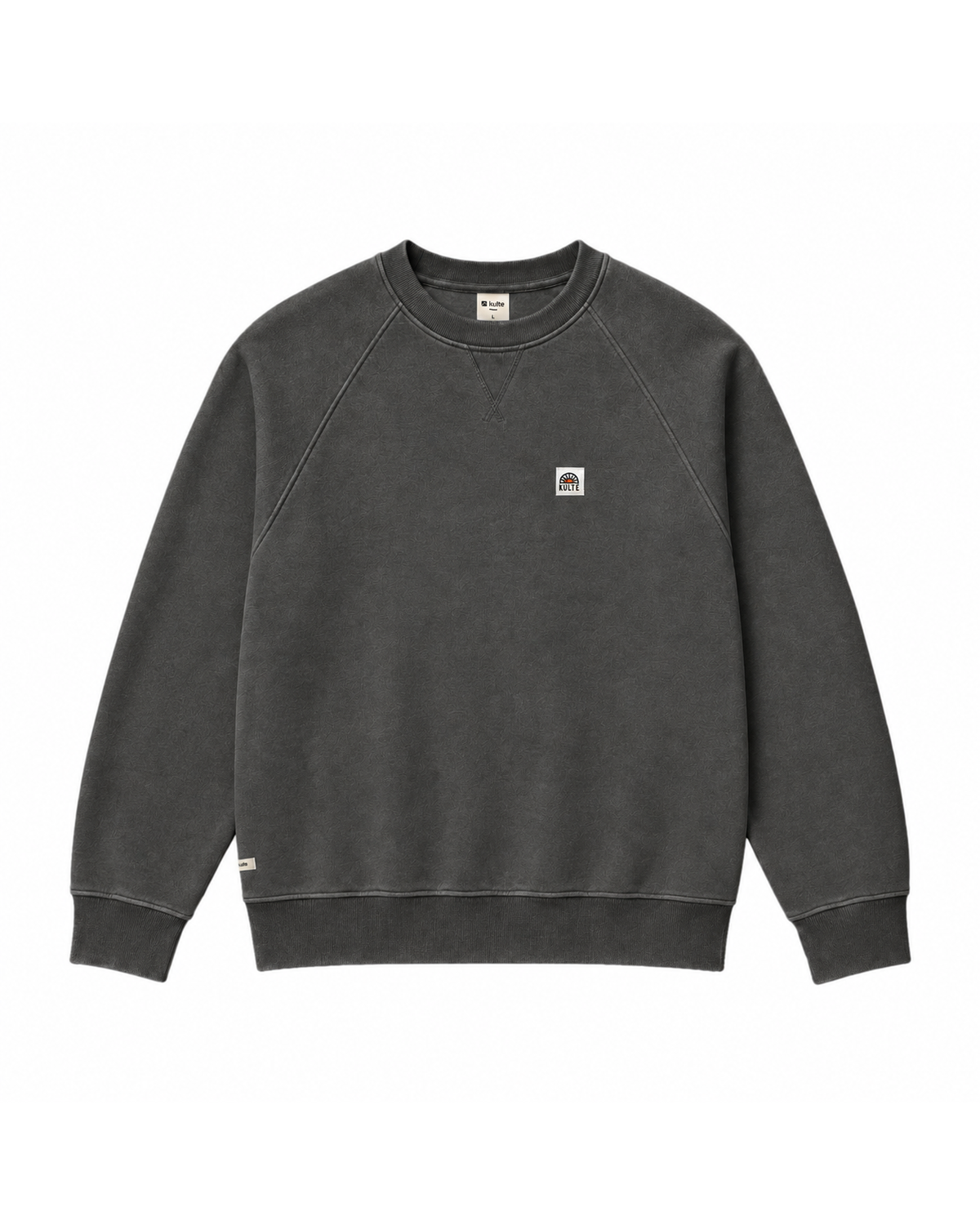 Oversize Picto Sweatshirt Anthracite KULTE, packshot