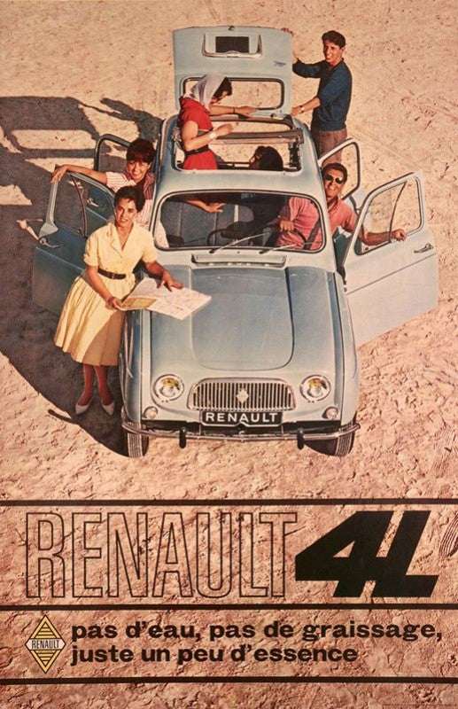 RENAULT 4L FÊTE SES 60 ANS AVEC KULTE