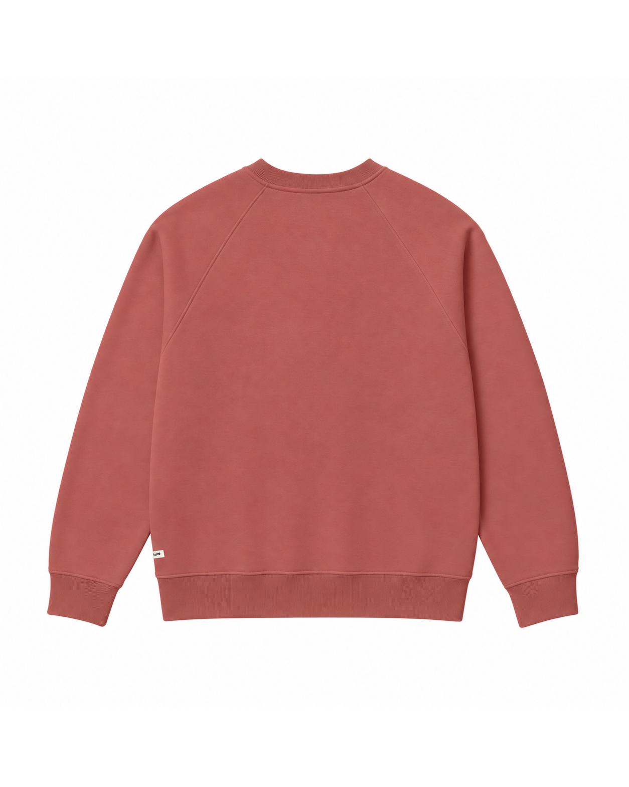 Sweat Oversize Picto Brick Dusty KULTE, packshot dos