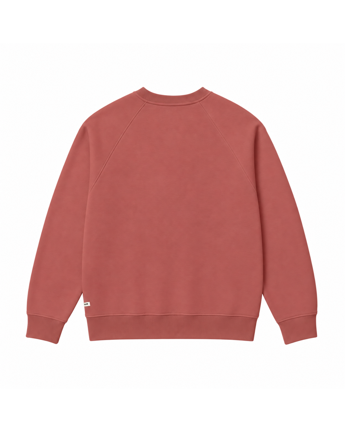 Sweat Oversize Picto Brick Dusty KULTE, packshot dos