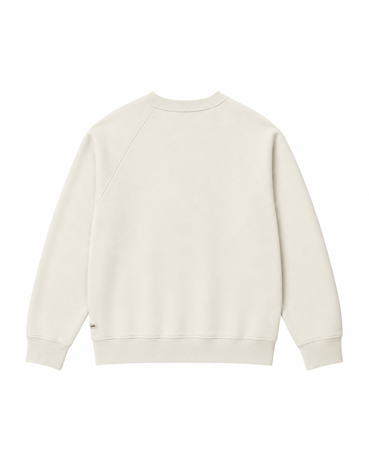 Sweat Oversize Picto Off White KULTE, packshot dos