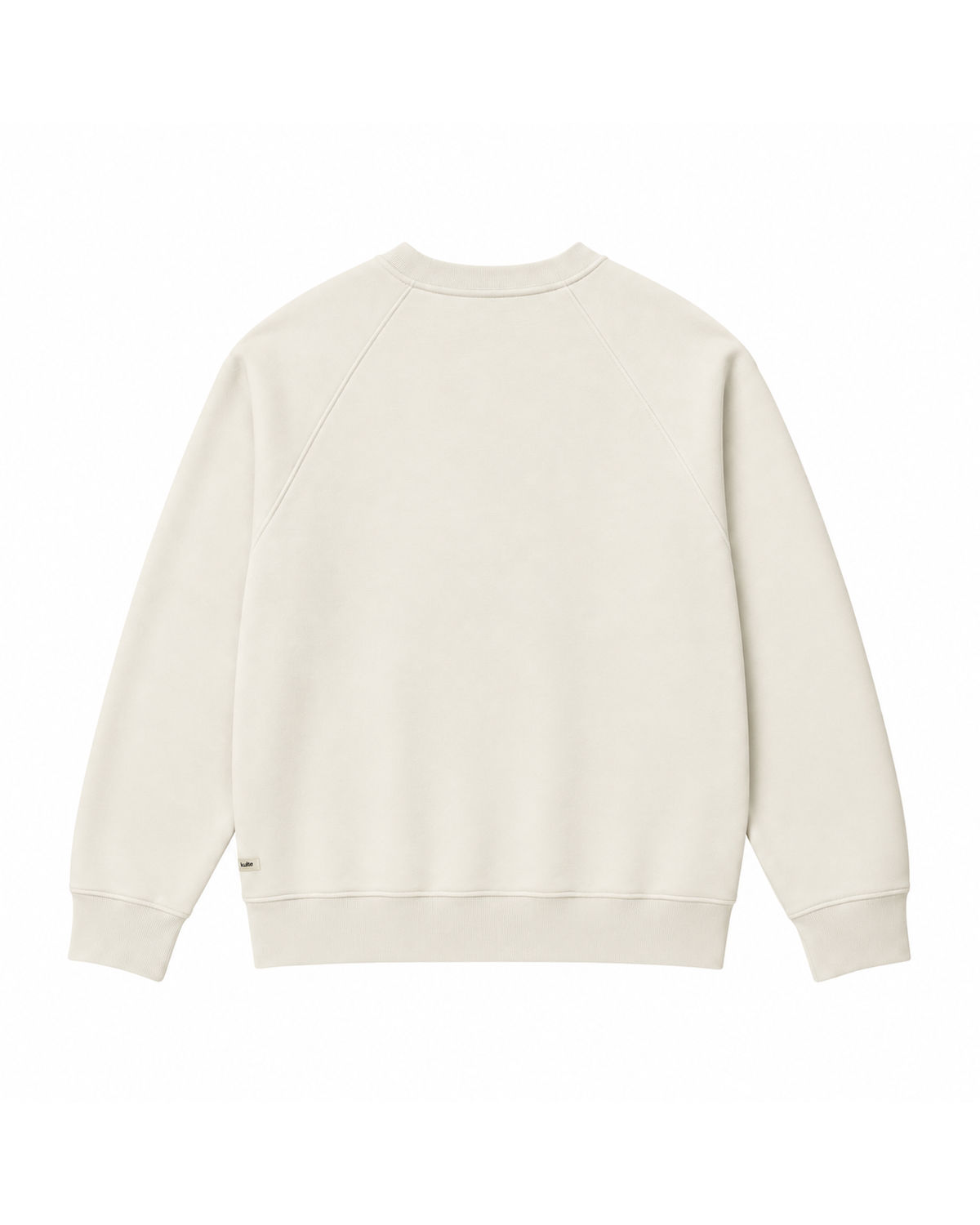 Oversize Picto Sweatshirt Off White KULTE, back packshot