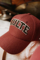 Casquette Flanel Brick Dusty KULTE, détail