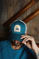Casquette Motif Chalutier KULTE, détail