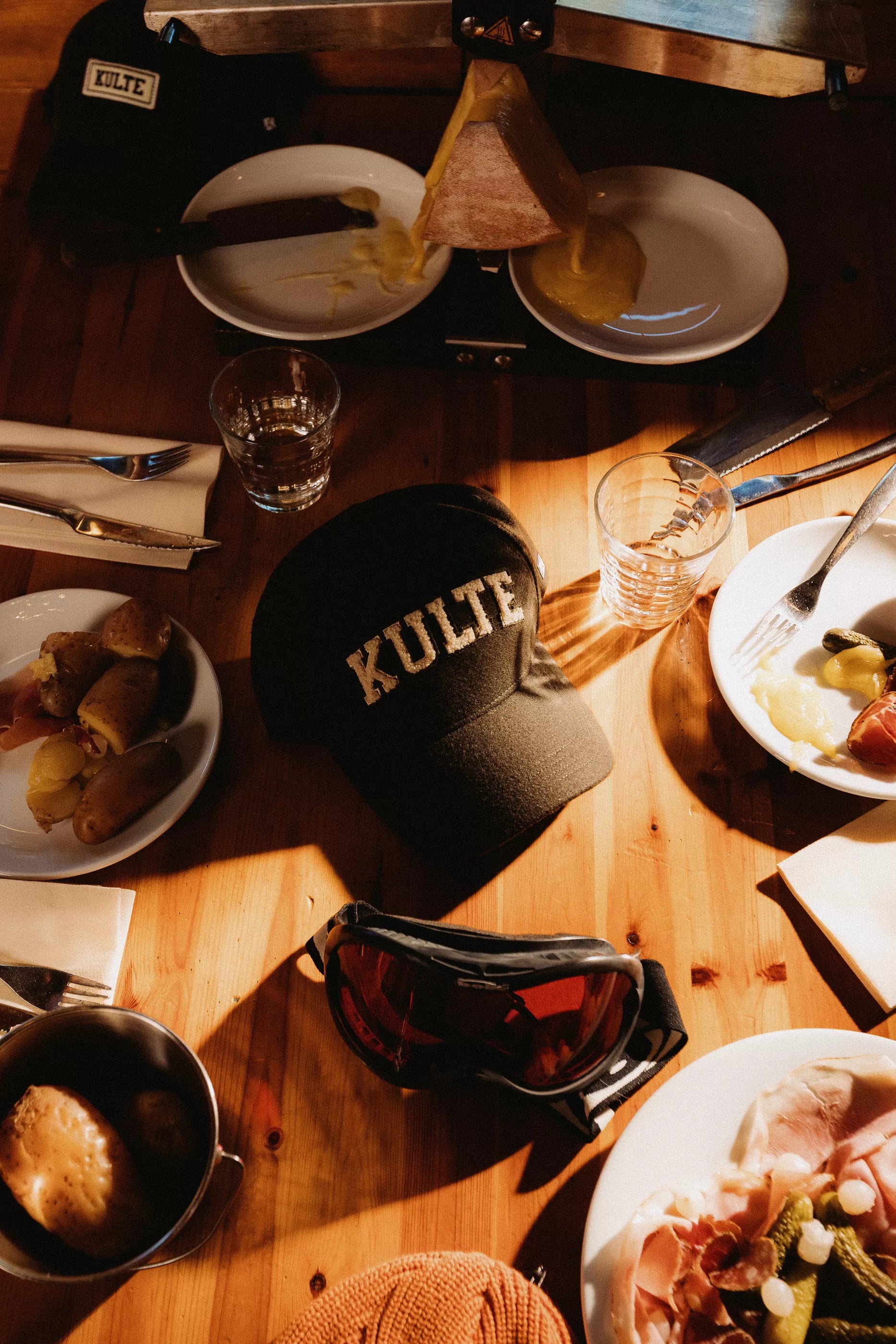 Casquette Flanel Noir KULTE, ambiance