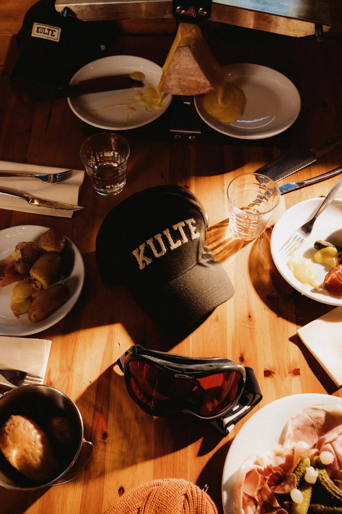Casquette Flanel Noir KULTE, ambiance