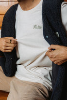Gilet Polaire Sans Manches Carbone KULTE, détail
