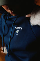 Sweat-shirt à Capuche Winter Pack Bleu Marine KULTE, détail