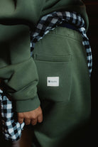 Jog Pant Square Khaki KULTE, detail