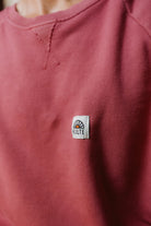 Sweat Oversize Picto Brick Dusty KULTE, détail