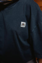 T-shirt Oversize Picto Anthracite KULTE, detail